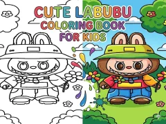 بازی Cute Labubu Coloring Book for Kids آنلاین