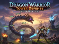بازی Dragon Warrior Tower Defense آنلاین