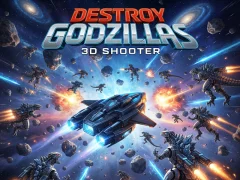 بازی Destroy Godzillas: 3D Shooter آنلاین