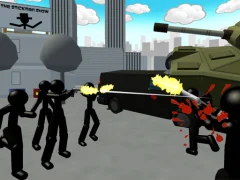 بازی Stickman City Shooting 3d آنلاین
