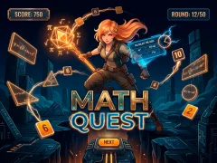 بازی MathQuest آنلاین