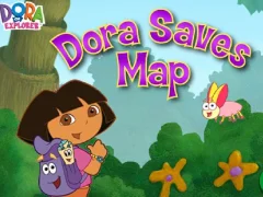 بازی Dora The explorer  Saves Map آنلاین