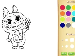 بازی Labubu Doll Coloring Book for Kids آنلاین