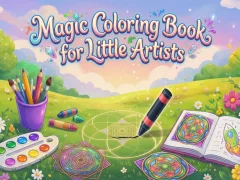 بازی Magic Coloring Book for Little Artists آنلاین