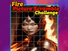 بازی Fire Picture Scramble Challenge آنلاین