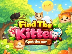 بازی Find the Kitten Spot the Cat آنلاین