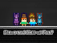 بازی Steve and Alex vs Fnaf آنلاین