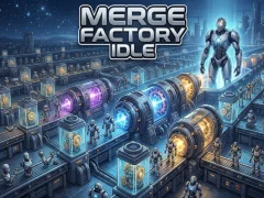 بازی Merge Factory Idle آنلاین