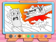 بازی Coloring Book: Bombardino Crocodilo آنلاین