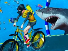 بازی Under Water Bicycle Racing آنلاین