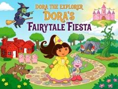 بازی Dora The explorer Dora's Fairytale Fiesta آنلاین