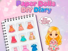 بازی Paper Dolls DIY Diary آنلاین