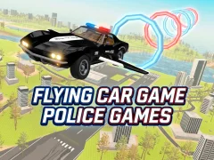 بازی Flying Car Game Police Games آنلاین