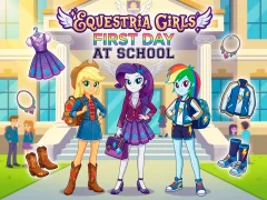 بازی Equestria Girls First Day at School آنلاین