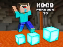 بازی Noob Parkour 3D آنلاین