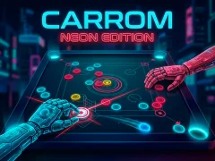 بازی Carrom Neon Edition آنلاین