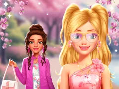 بازی Bffs Cherry Blossom Celebration آنلاین