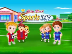 بازی Baby Hazel. Sports day آنلاین