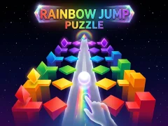 بازی Rainbow Jump Puzzle آنلاین