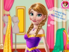 بازی Ice Princess Modeling Carrer آنلاین