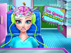 بازی Ice Queen Brain Doctor آنلاین