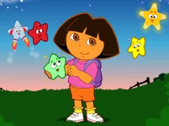 بازی Dora The explorer Dora's Star Catching آنلاین