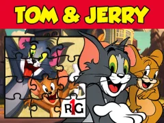 بازی Tom & Jerry Jigsaw Puzzle آنلاین