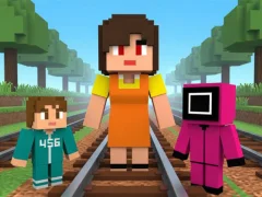 بازی Squid Game Craft Runner آنلاین