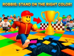 بازی Robbie: Stand on the Right Color! آنلاین