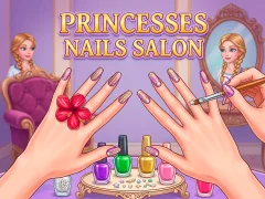 بازی Princesses Nails Salon آنلاین
