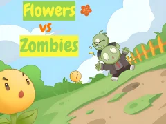 بازی Flowers vs Zombies آنلاین
