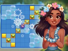 بازی Block Puzzle Tropical Story آنلاین