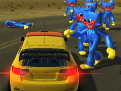 بازی Huggy Wuggy Road آنلاین