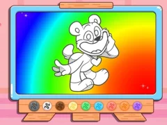 بازی Coloring Book: Bobby BearHug آنلاین
