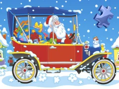 بازی Christmas Cars Jigsaw آنلاین