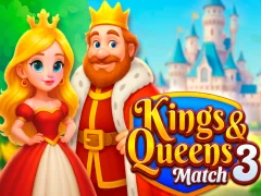 بازی Kings and Queens Match 3 آنلاین