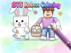 بازی BTS Roblox Coloring آنلاین