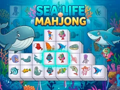 بازی Sea life mahjong آنلاین