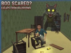 بازی Boo Scared? Escape from Backrooms آنلاین