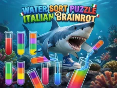 بازی Water Sort Puzzle Italian Brainrot آنلاین