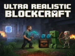 بازی Ultra Realistic BlockCraft آنلاین