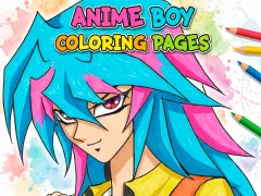 بازی Anime Boy Coloring Pages آنلاین