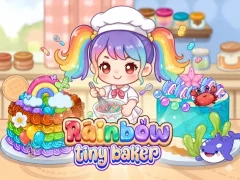 بازی Rainbow Tiny Baker آنلاین