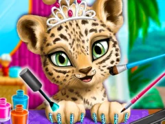 بازی Jungle Animal Hair Salon آنلاین