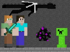 بازی Steve and Alex Dragon Egg آنلاین