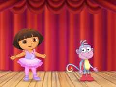 بازی Dora's Ballet Adventures آنلاین