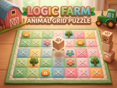 بازی Logic Farm: Animal Grid Puzzle آنلاین