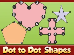 بازی Dot To Dot Shapes آنلاین