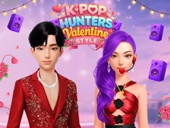 بازی K-Pop Hunters Valentine Style آنلاین