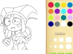 بازی Pomni Coloring Book For Kids آنلاین